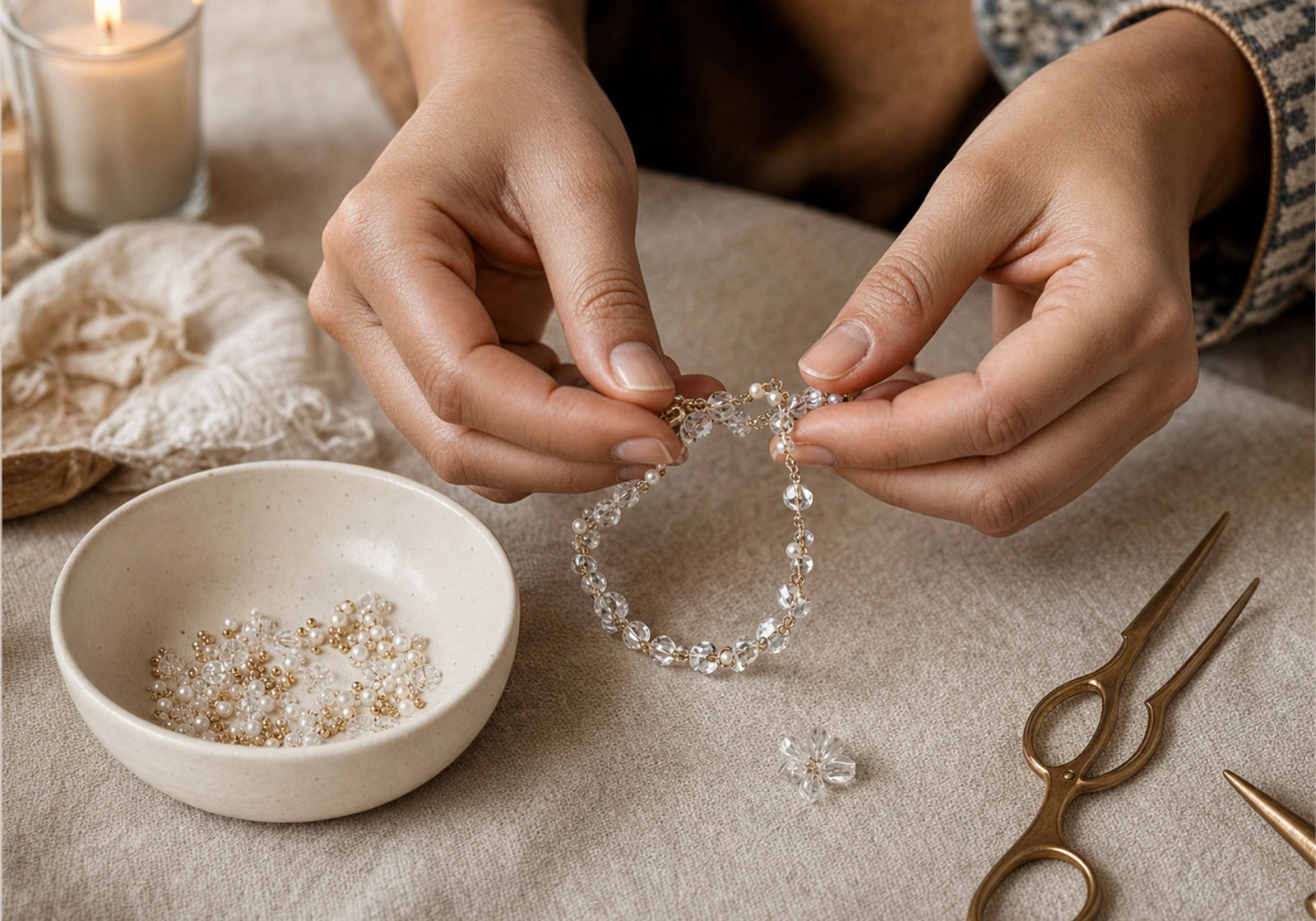 VouSseka jewellery materials and finishing