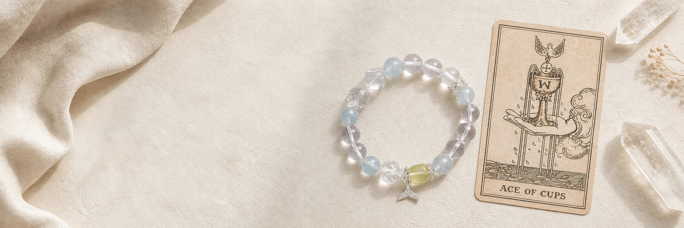 Cups crystal bracelet collection