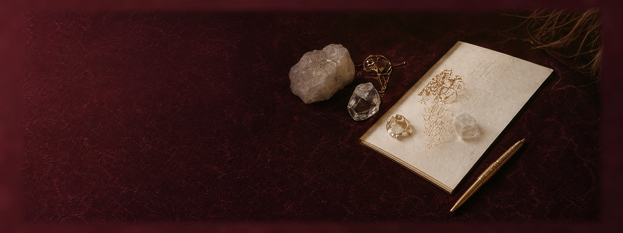 Journal with jewellery design notes
