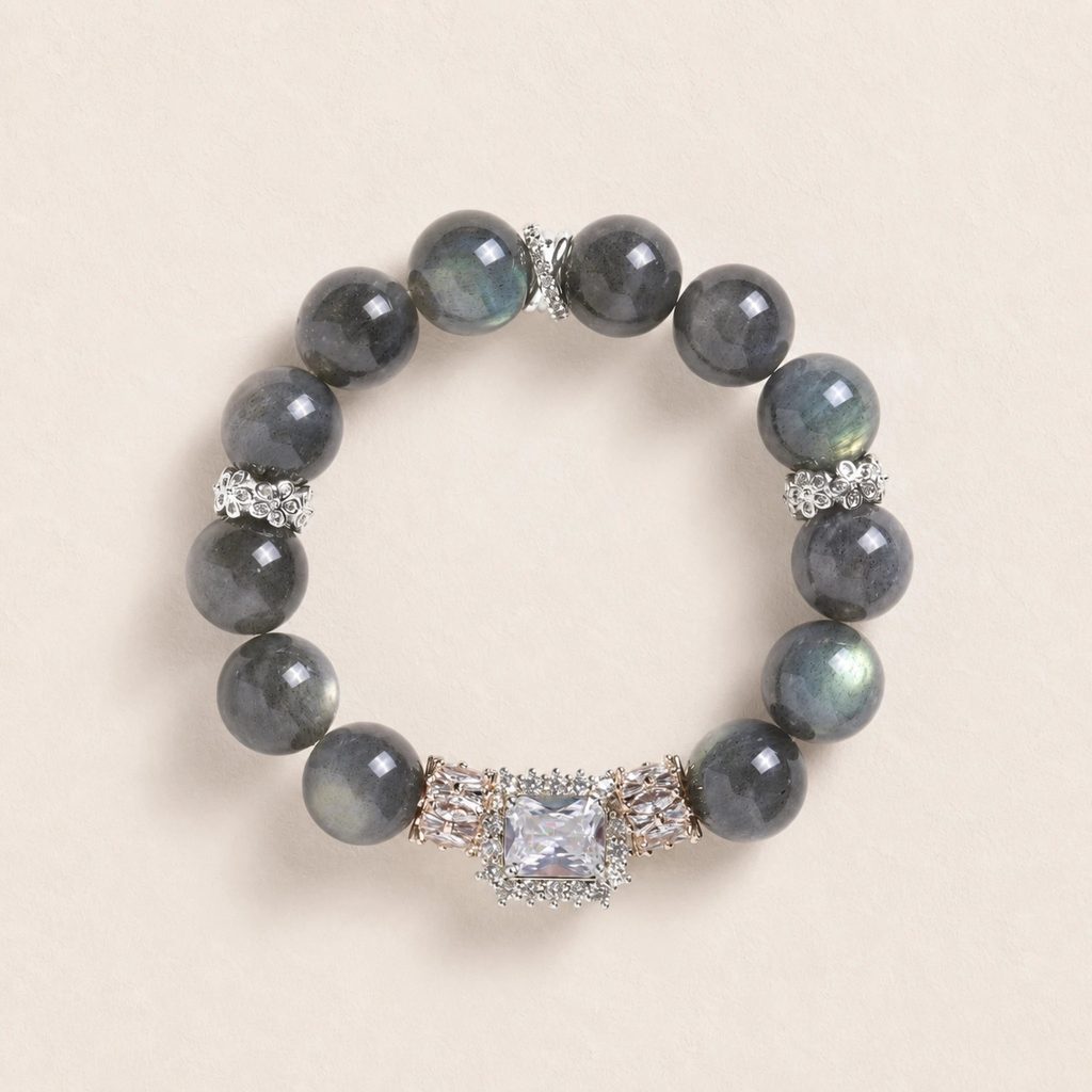 The Hermit | Tarot-Inspired Crystal Bracelet