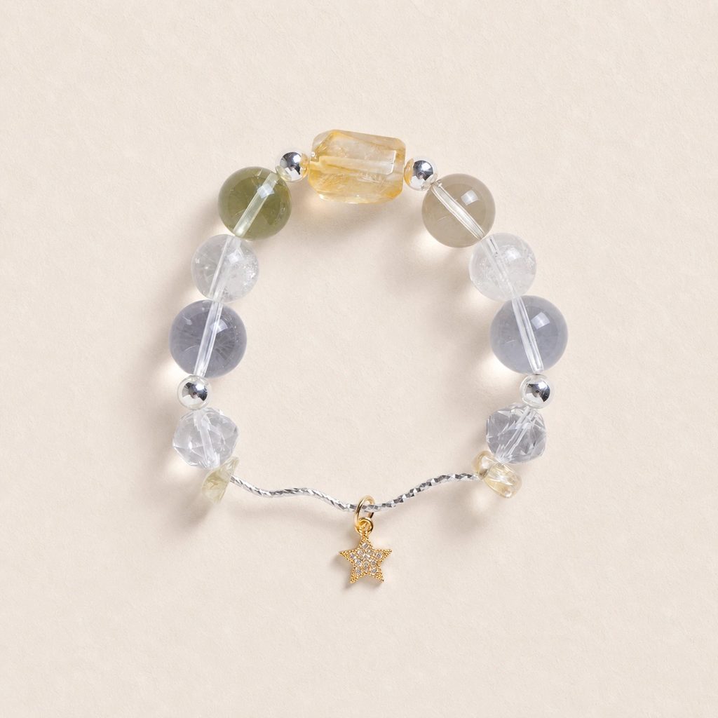 Ace of Pentacles | Tarot-Inspired Crystal Bracelet