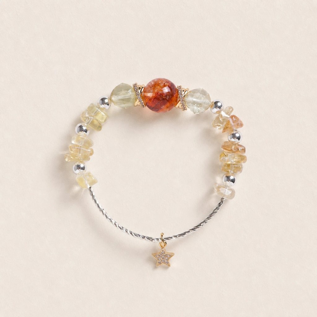 Ten of Pentacles | Tarot-Inspired Crystal Bracelet